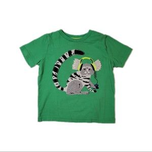 Mini Boden Applique Animal Dude Marmoset T-Shirt